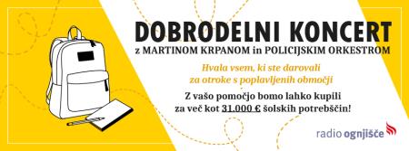 Objava zbranih sredstev Radio Ognjisce